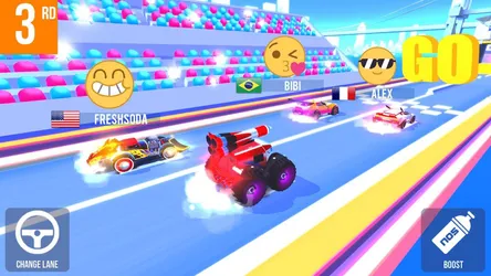 Screenshot SUP Multiplayer Racing APK
