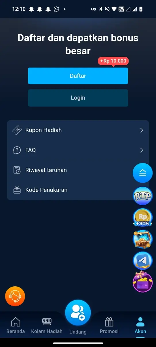 Screenshot JKT8 APK v9.82