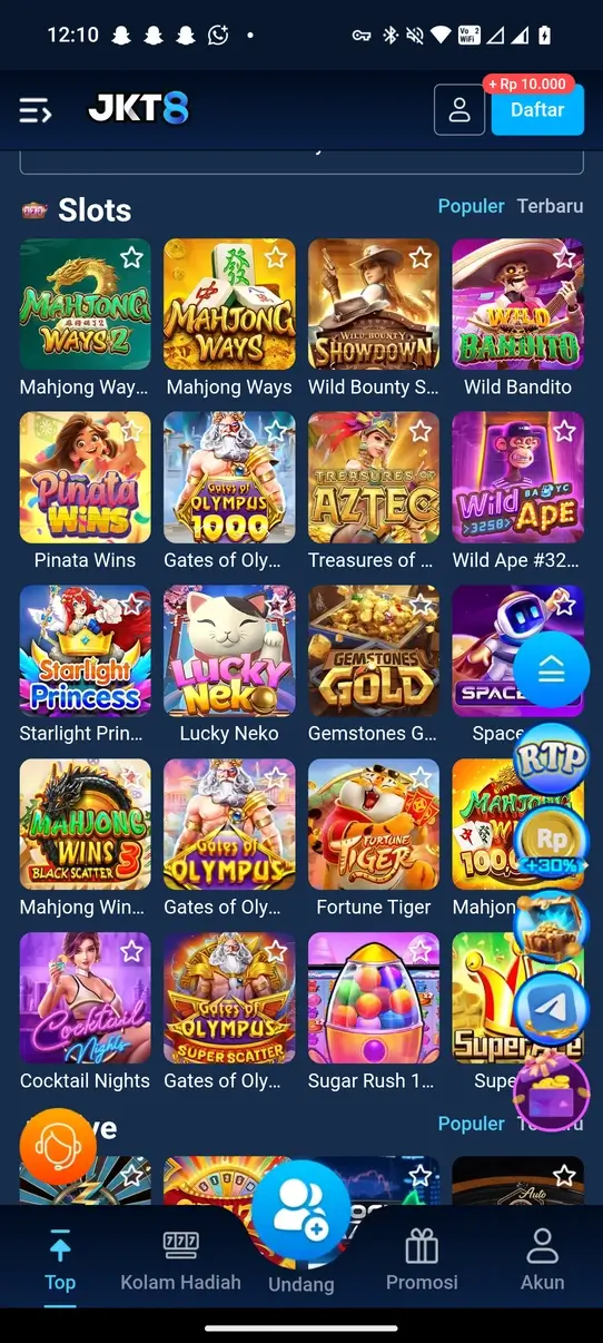 Screenshot JKT8 APK v9.82