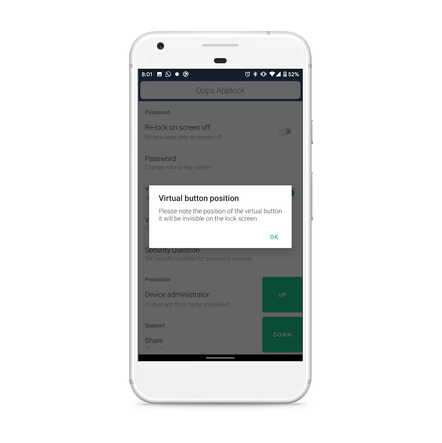 Screenshot Oops AppLock APK untuk Android