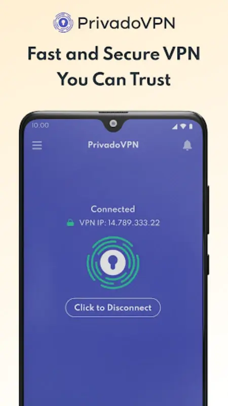 Screenshot PrivadoVPN APK 4.0.11