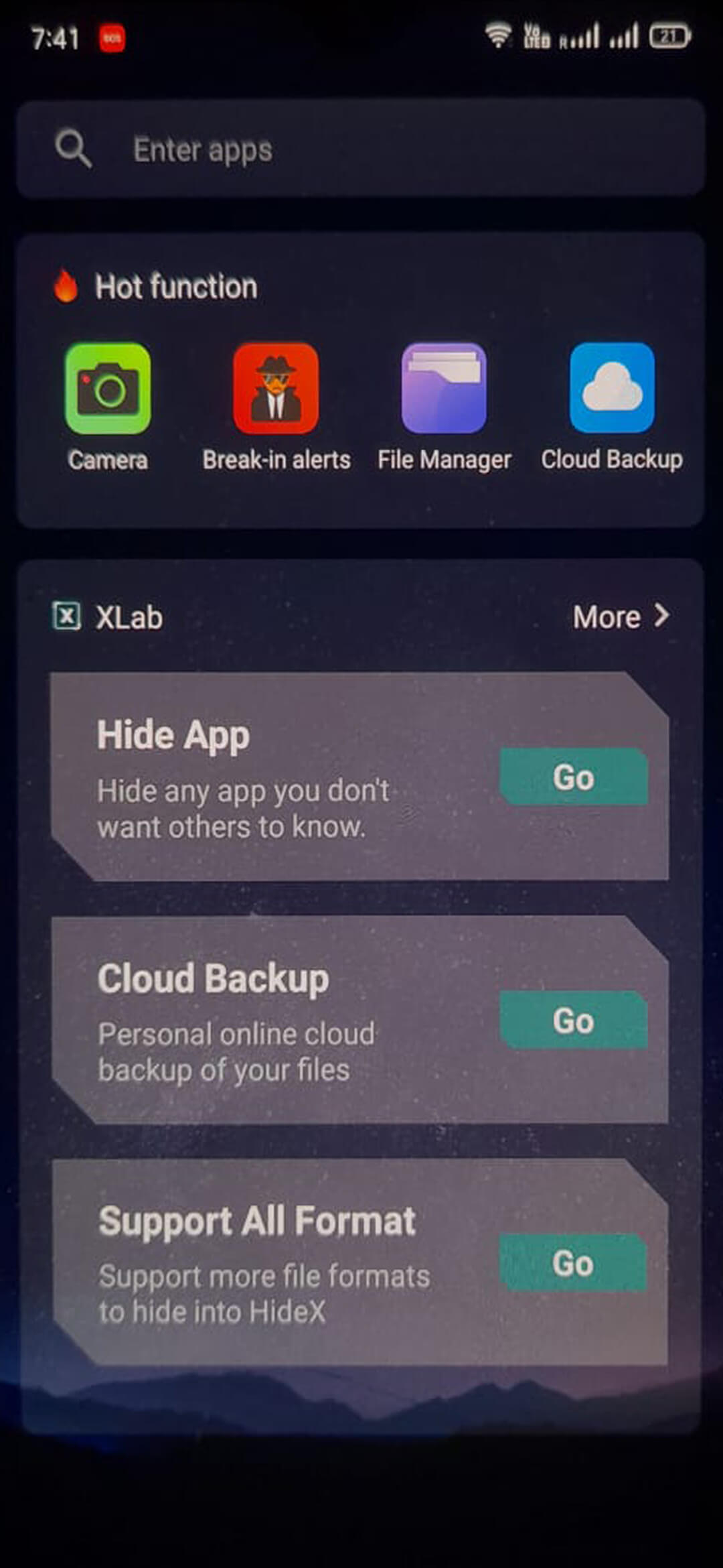 Screenshot HideX - Calculator Lock APK v3.5.17.4
