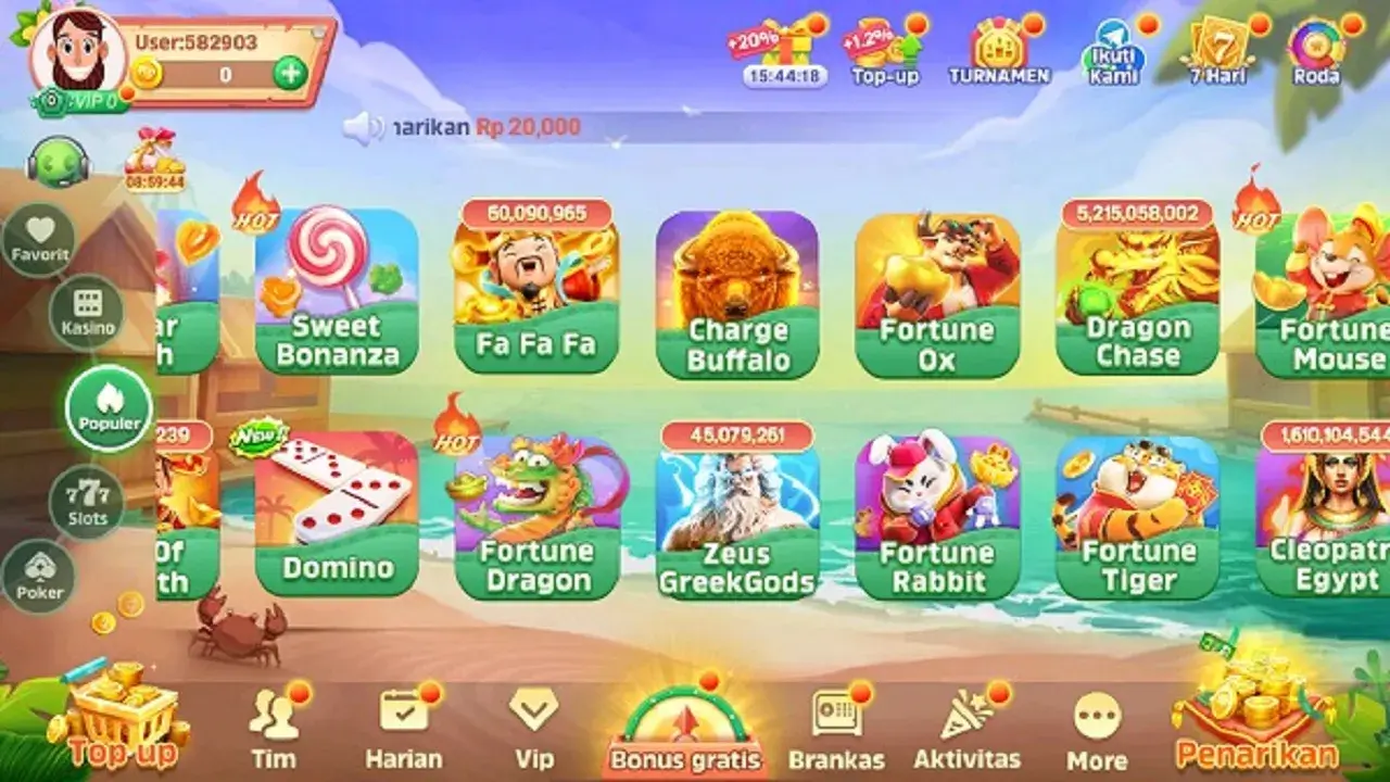 Screenshot RR999 APK: Game Slot dengan Visual Menarik dan Gameplay Seru