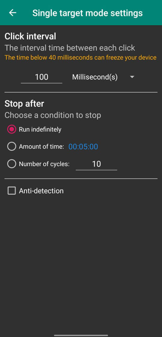Screenshot Auto Clicker APK v2.3.0