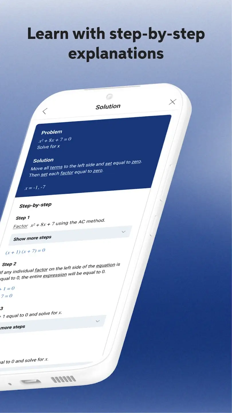 Screenshot Mathway APK v6.9.0