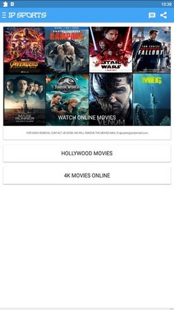 Screenshot IP Sports APK v9.1 untuk Streaming Olahraga di Android