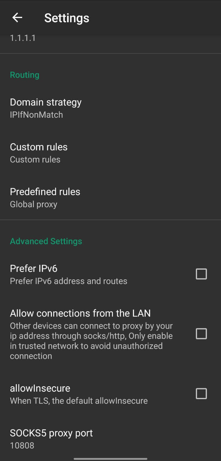 Screenshot 100MB VPN APK v1.8 Download untuk Android