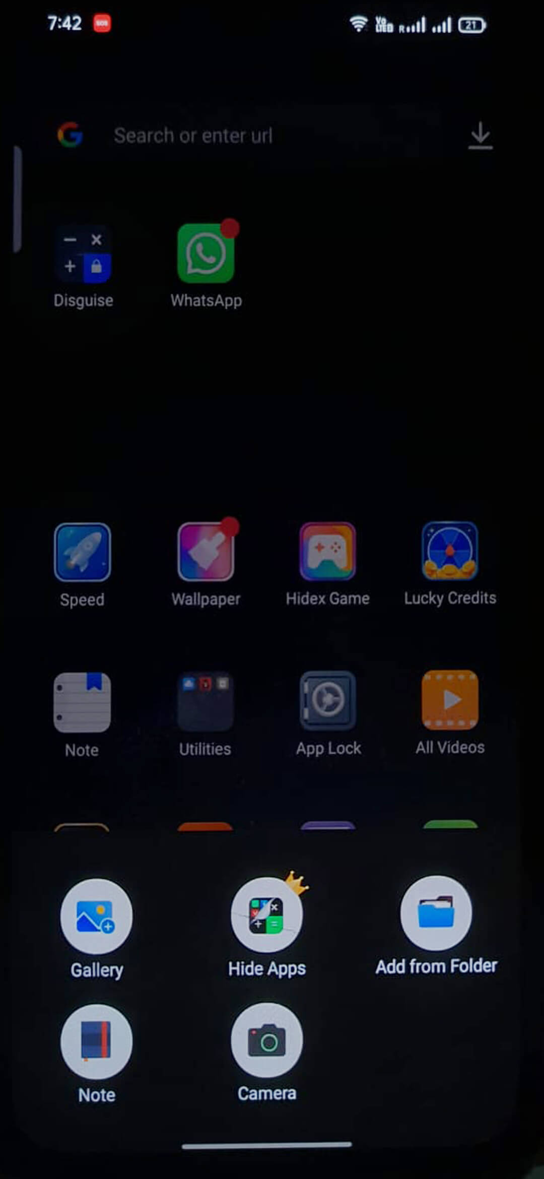 Screenshot HideX - Calculator Lock APK v3.5.17.4