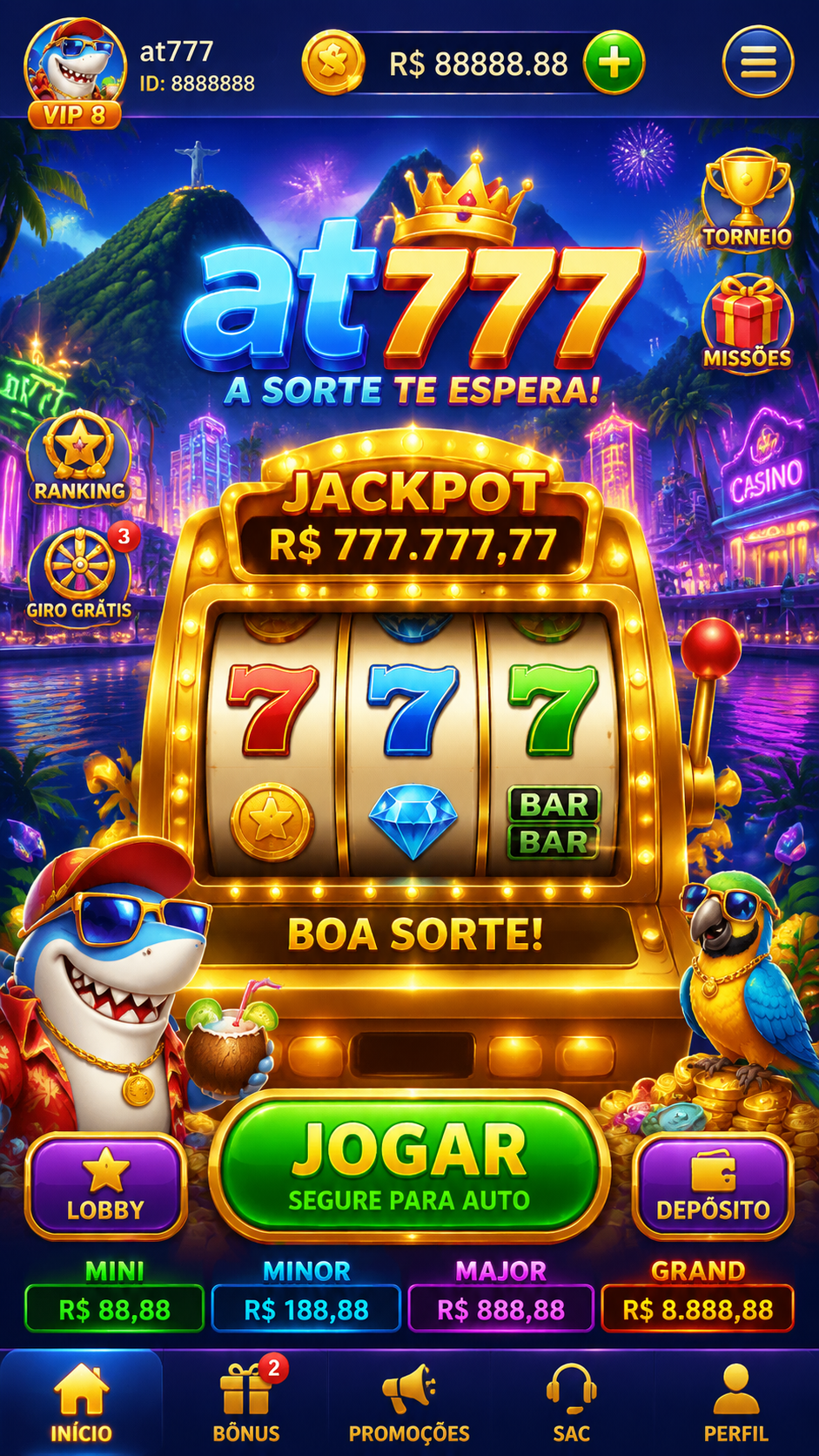Screenshot at777 APK 4.6.5