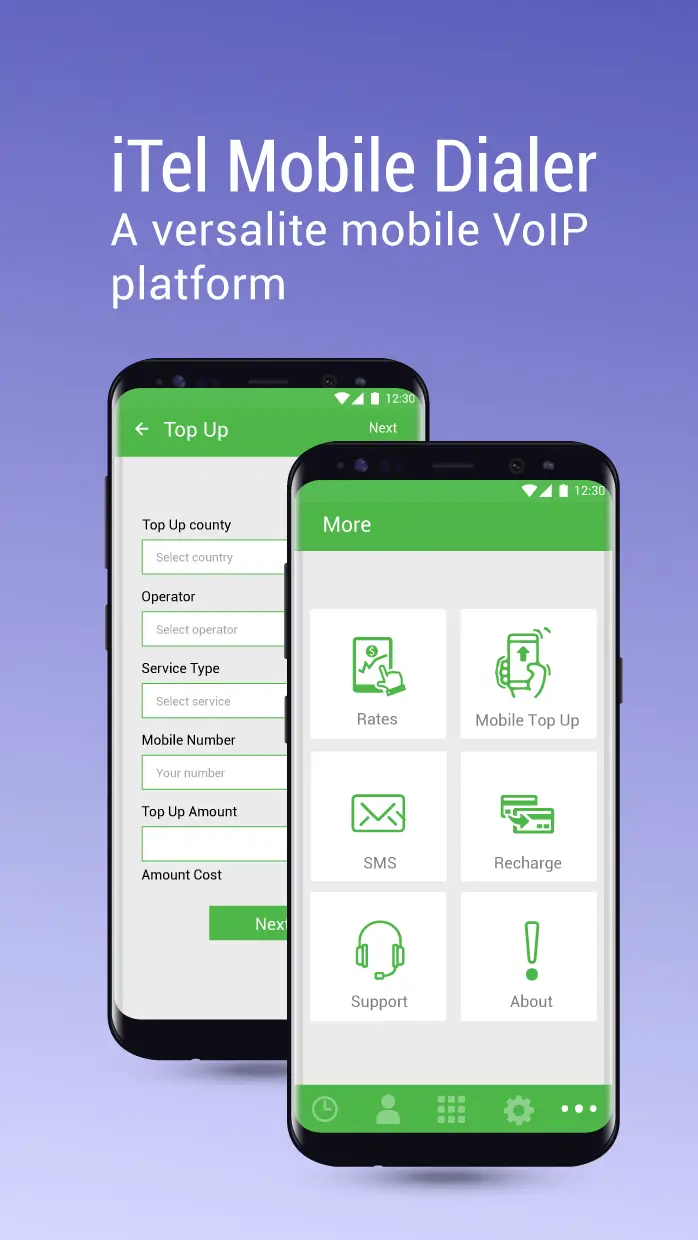 Screenshot iTel Mobile Dialer - APK Android