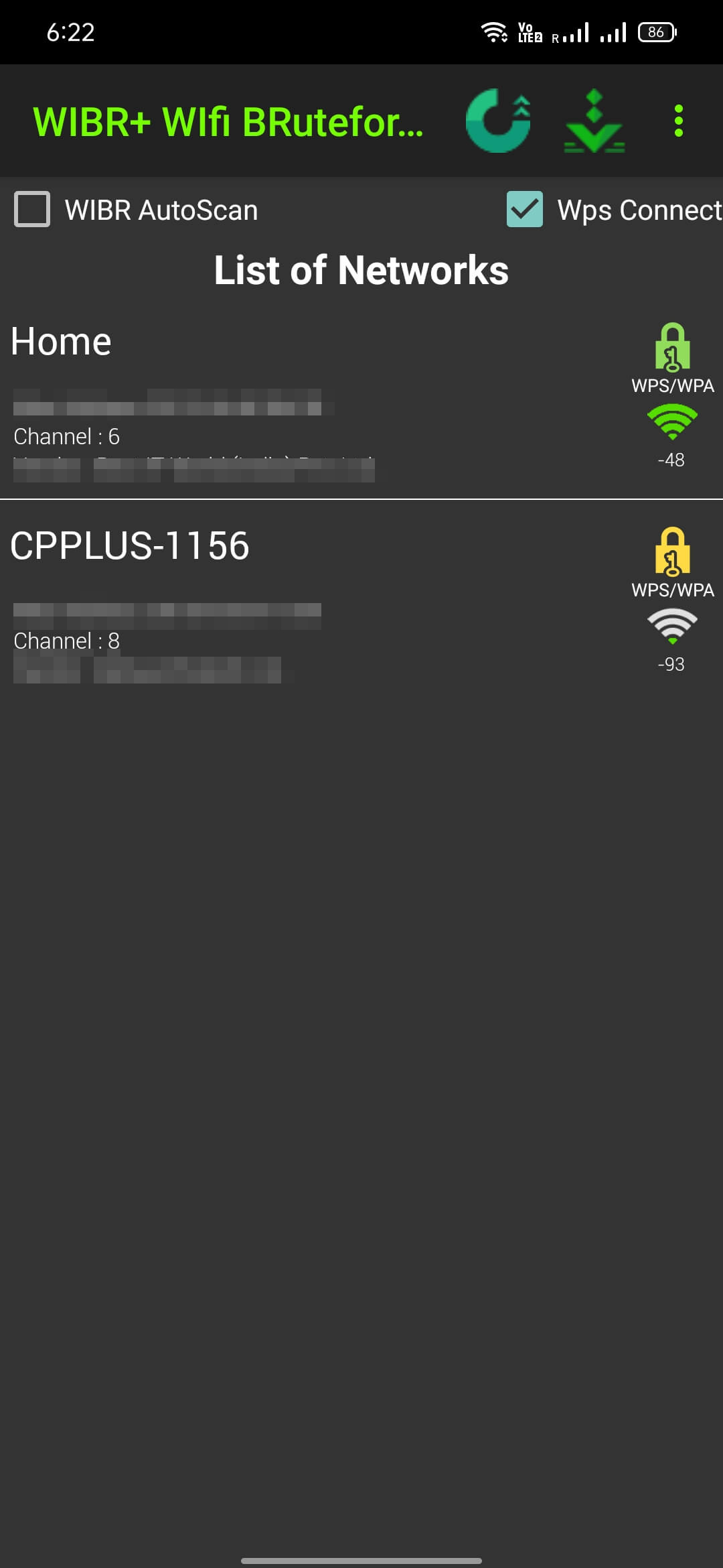 Screenshot WIBR+ APK v1.5.5