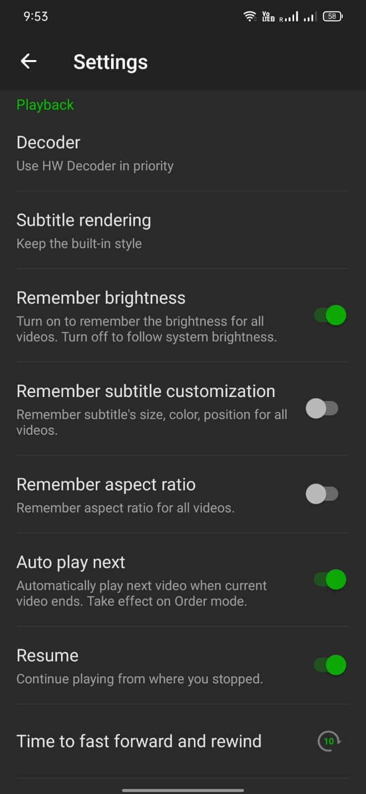 Screenshot XPlayer APK