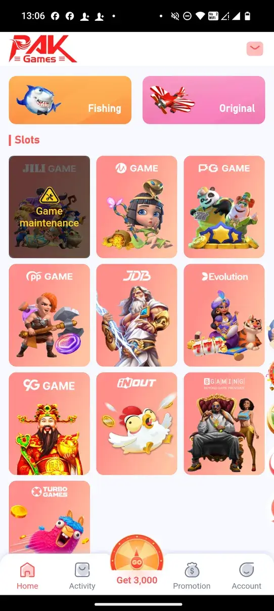 Screenshot Pak Game APK v7.09