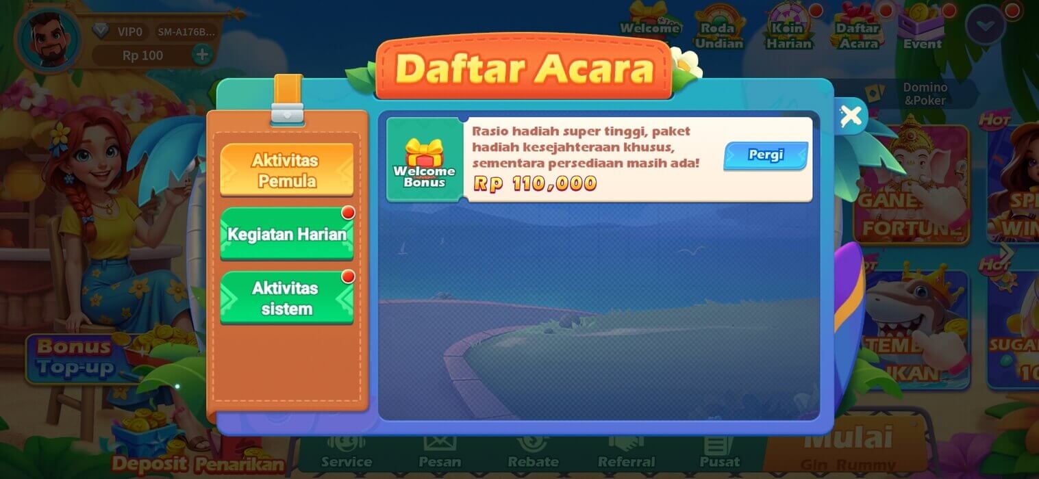 Screenshot PT777 APK v13.99: Game Slot dan Kartu Seru di Android