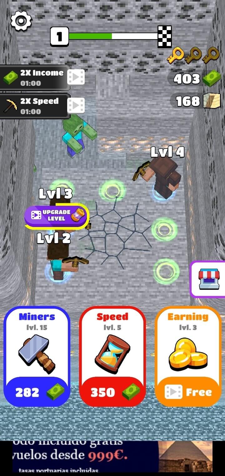 Screenshot Mining Rush 3D APK v1.0.49