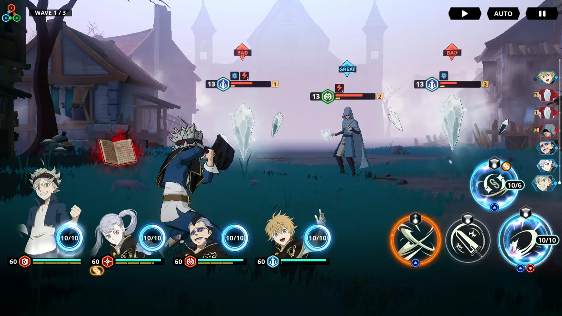 Screenshot Black Clover M APK v1.20.019