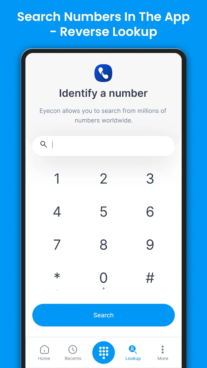 Screenshot Eyecon APK untuk Caller ID & Kontak