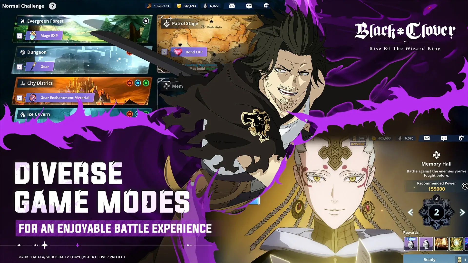 Screenshot Black Clover M APK v1.20.019