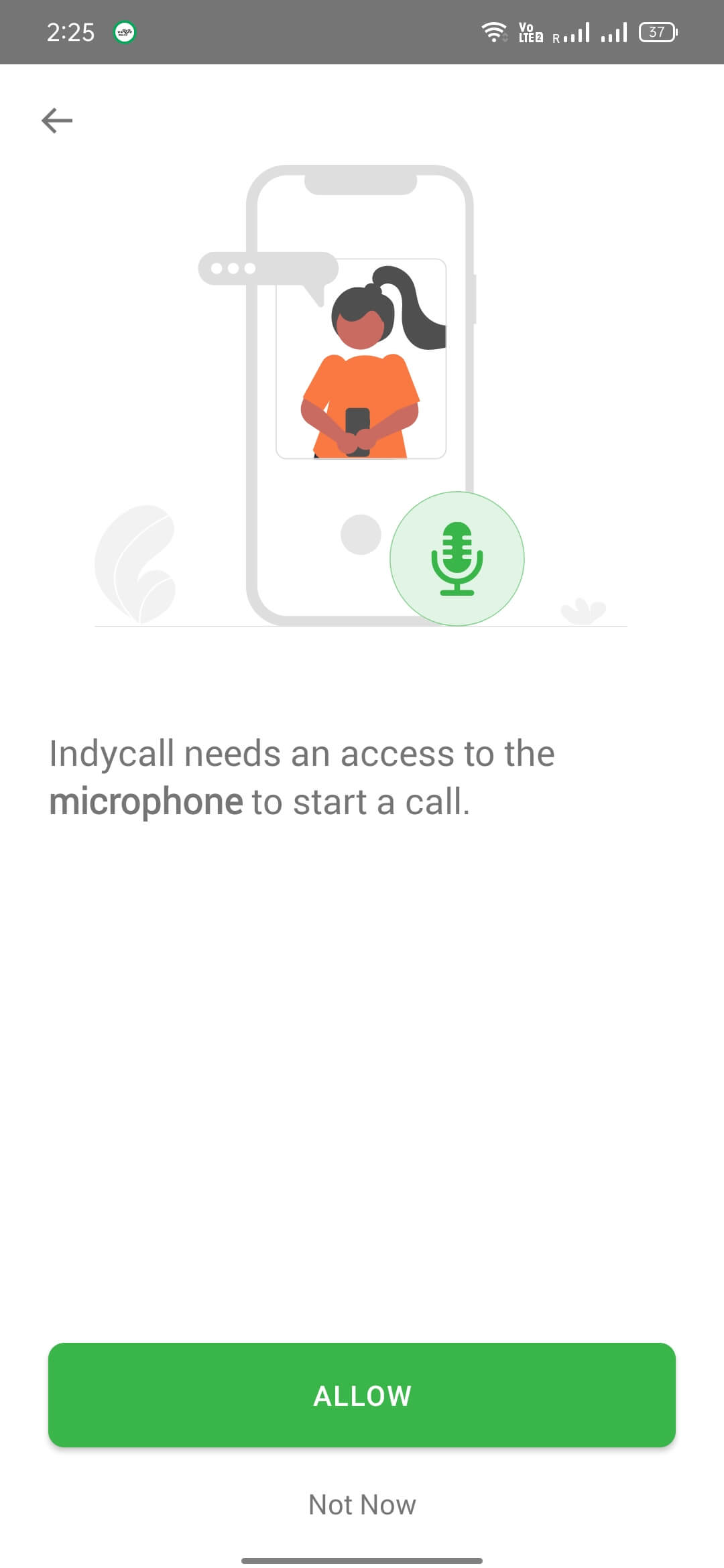 Screenshot Indycall APK 1.17.4 - Telepon Nomor Langsung dengan Kredit Gratis