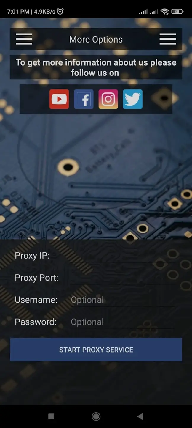 Screenshot College Proxy APK