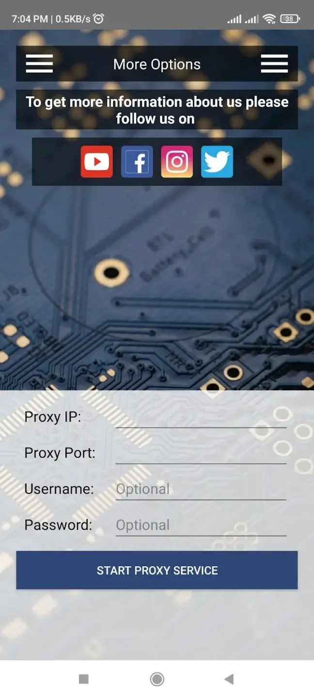 Screenshot College Proxy APK