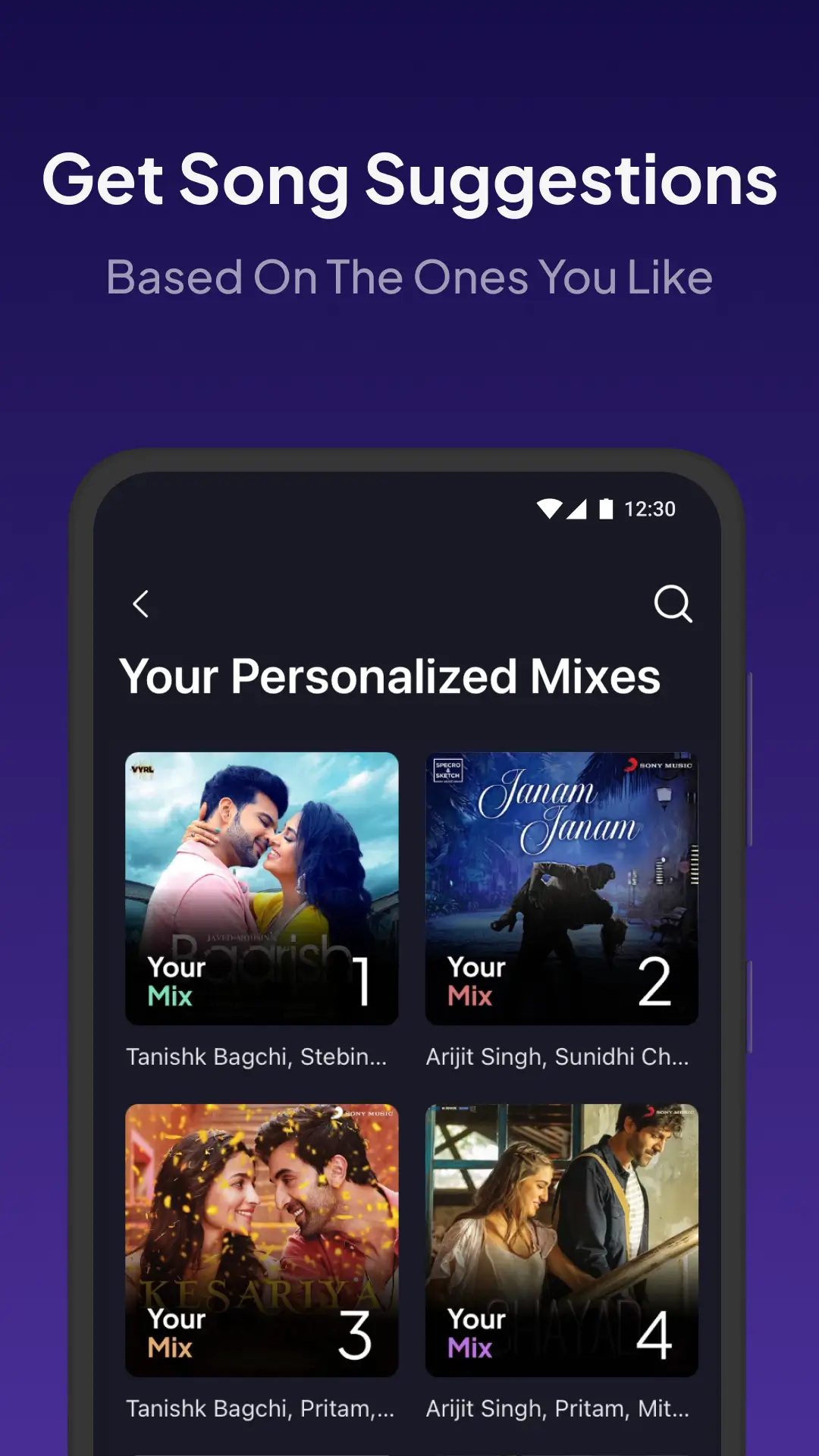 Screenshot Wynk Music APK untuk Streaming Lagu dan Podcast